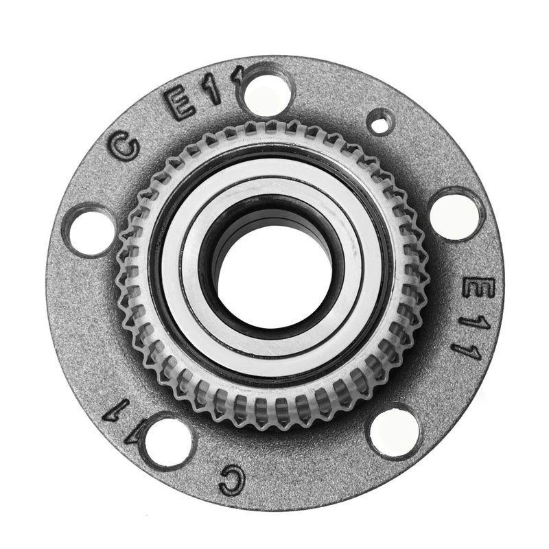 TUCAREST 512012 x2 (for FWD) Rear Wheel Bearing and Hub Assembly Compatible with 2000-2006 Au-di TT / 1998-2010 V-W Beetle, 99-05 Golf, 99-09 Je-TTA [5 Lug w/ABS] - Image 4